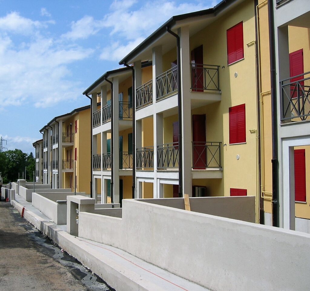 Costruzione di 54 alloggi Trieste